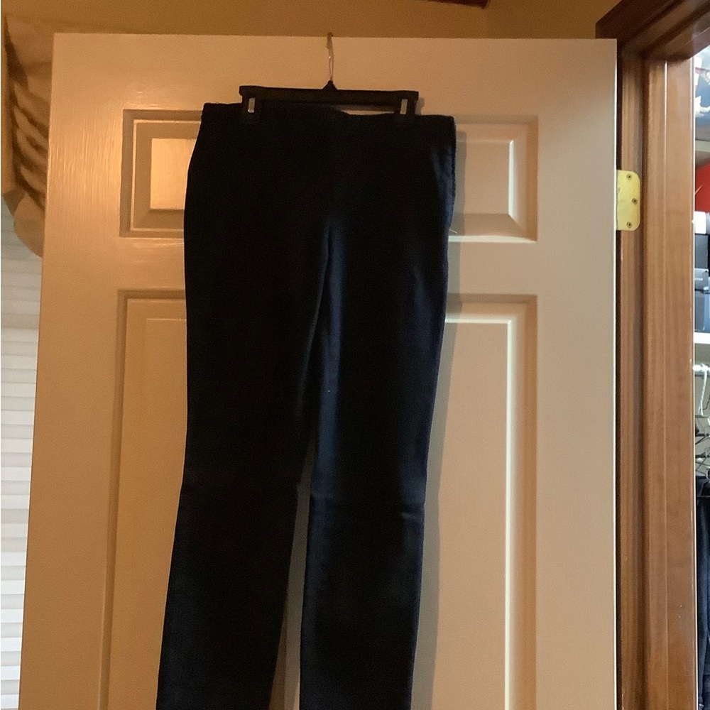 Talbots side zip denim pant